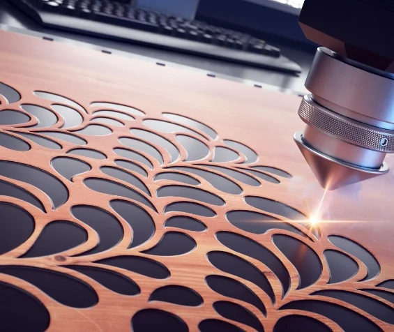 robotic laser etching